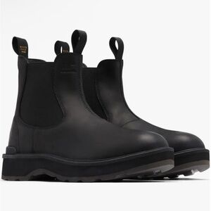 NIB Sorel Hi-Line Chelsea Waterproof Boot | Black | 8